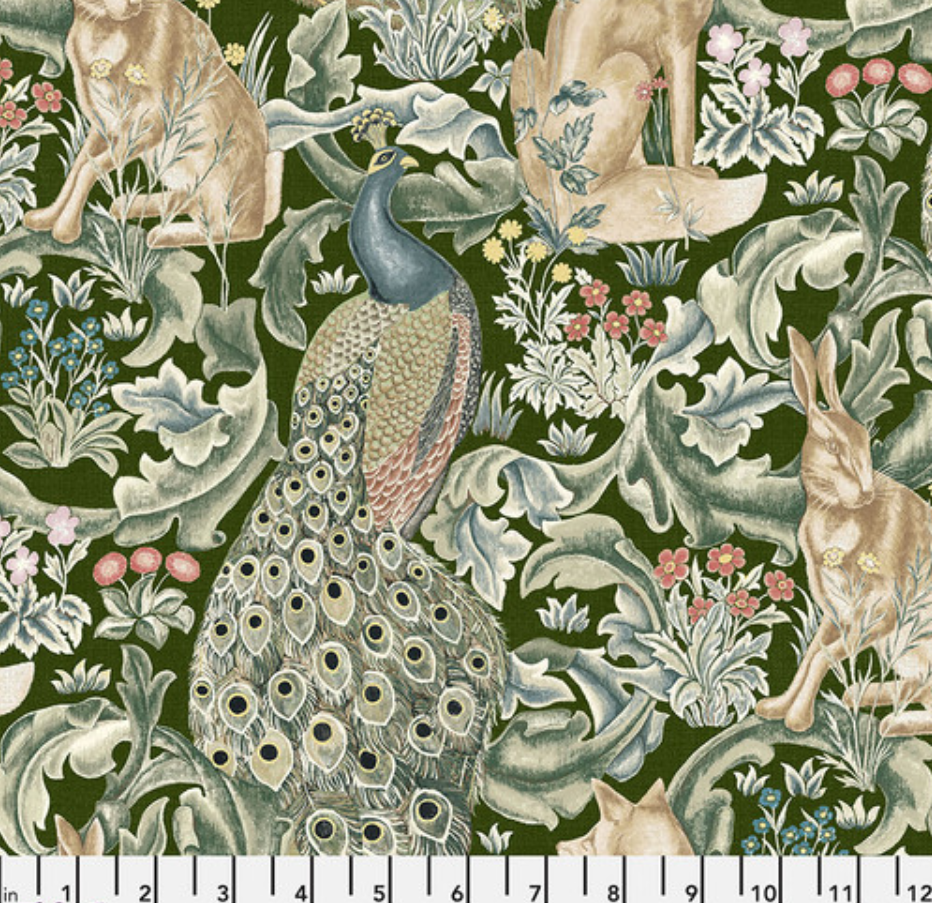 William Morris Oxford Holdiay Collection - Jelly-Roll Rug - One of a Kind - Made to Order