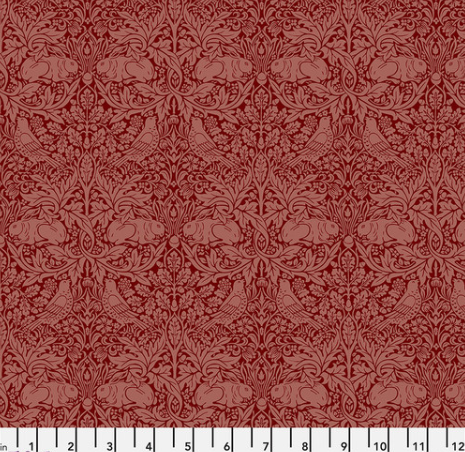 William Morris Oxford Holdiay Collection - Jelly-Roll Rug - One of a Kind - Made to Order