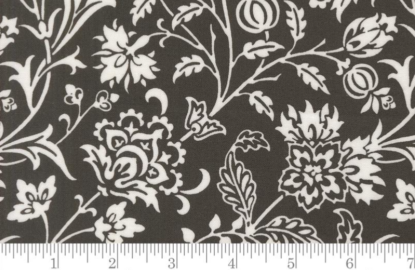 Roman Shade - Made with "Harvest Floral Florals - Midnight" fabric