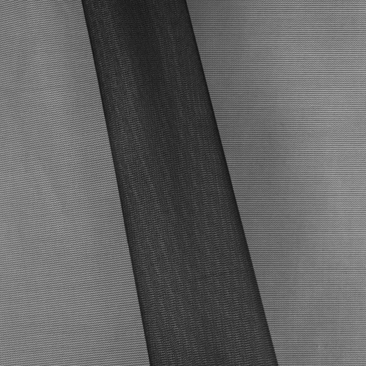 One (1) Curtain Panel - Handmade Black or White No-see-um, Gnat, Mosquito Netting Curtains for Patio or Bedroom - Bug Net Curtains For Bed