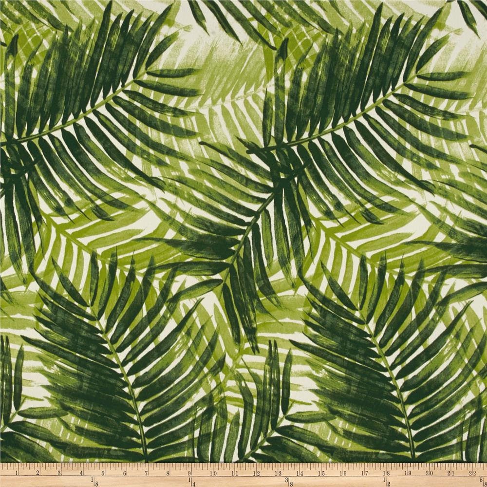 One Curtain Panel Tommy Bahama Indoor/Outdoor Escape Route Jade Drapery - Custom made to order quality drapes Weather Proof Resistant
