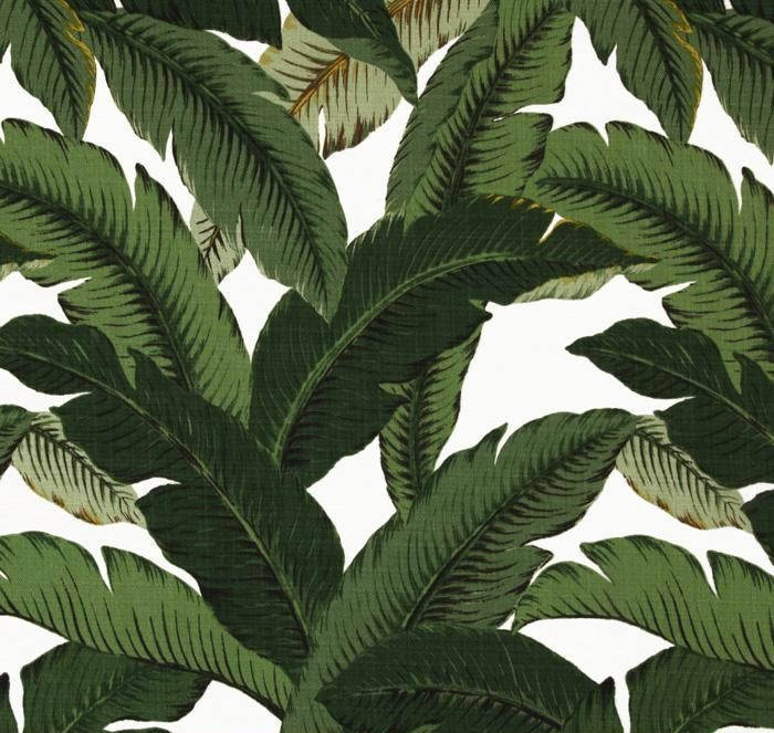 One Curtain Panel, Tommy Bahama Indoor/Outdoor Swaying Palms Drapery Onyx Black- Custom made to order tropical drapes - Weather Resistant