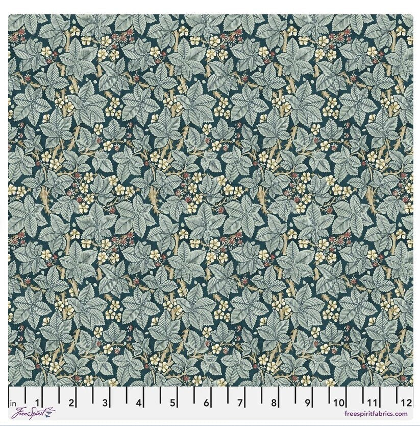 One Holiday Tree Skirt "Bramble Indigo Granada" Home Decor. William Morris Christmas Tree Decor