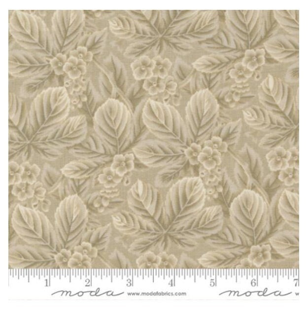 One Holiday Tree Skirt "Chateau De Chantilly Amelie Florals Leaf Roche" By Moda Fabrics. French General. Handmade Christmas Tree Skirt.