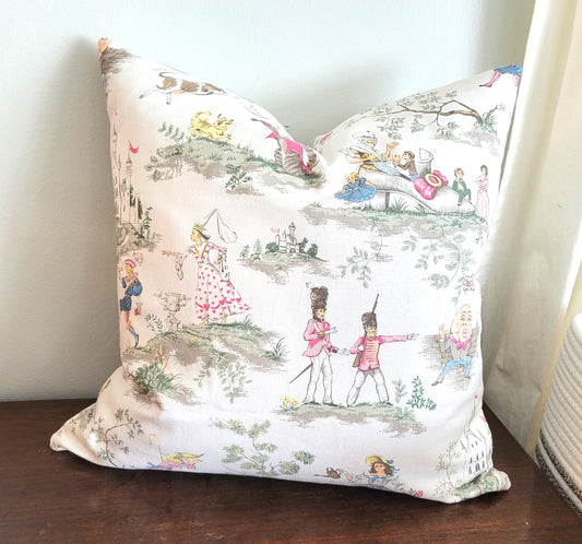 Throw Pillow Cover - "Over The Moon"