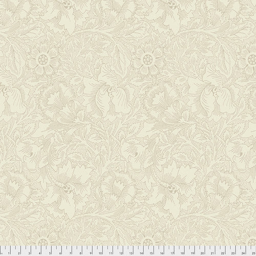 One Holiday Tree Skirt "Poppy - Cream" William Morris FreeSpirit Fabrics