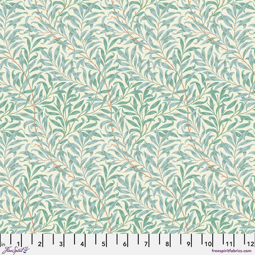 One Holiday Tree Skirt "Willow Boughs - Cream" William Morris FreeSpirit Fabrics