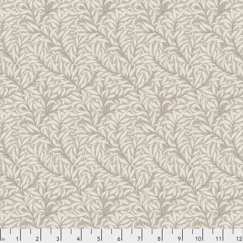One Roman Shade - Made with "Pure Willow Bough - Linen" William Morris  FreeSpirit Fabric. Functional Corded Blind