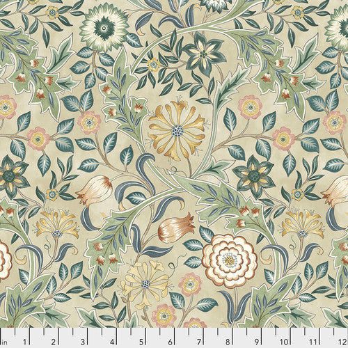 One Holiday Tree Skirt "Wilhemina - Linen" William Morris FreeSpirit Fabrics