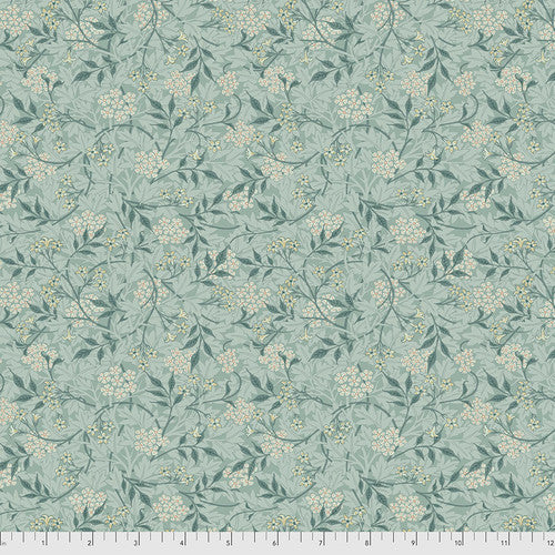 Pillow Cover - "Jasmine - Aqua" William Morris FreeSpirit Fabric