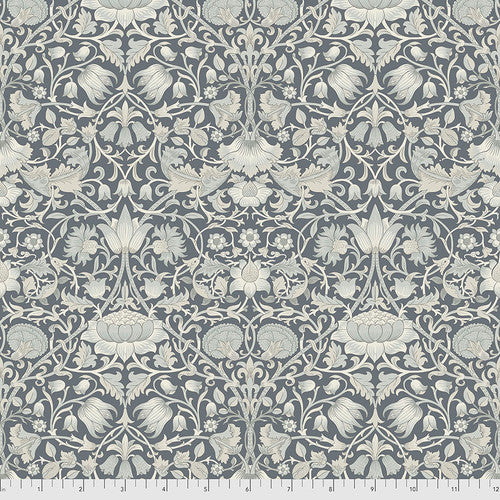 One Holiday Tree Skirt "Pure Lodden - Ink" William Morris FreeSpirit Fabrics
