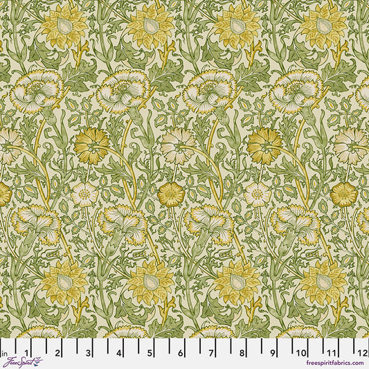 One Holiday Tree Skirt "Mini Pink & Rose - Sunflower" William Morris Emery Walker FreeSpirit Fabrics