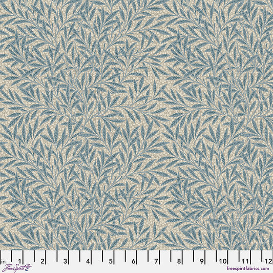 One Holiday Tree Skirt "Emerys Willow - Woad Blue" William Morris Emery Walker FreeSpirit Fabrics