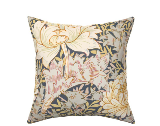 Pillow Cover - "Chrysanthemum" William Morris Arts and Crafts