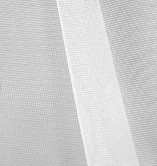 Sheer Curtain Panel - Handmade White  No-see-um, Gnat, Mosquito Netting