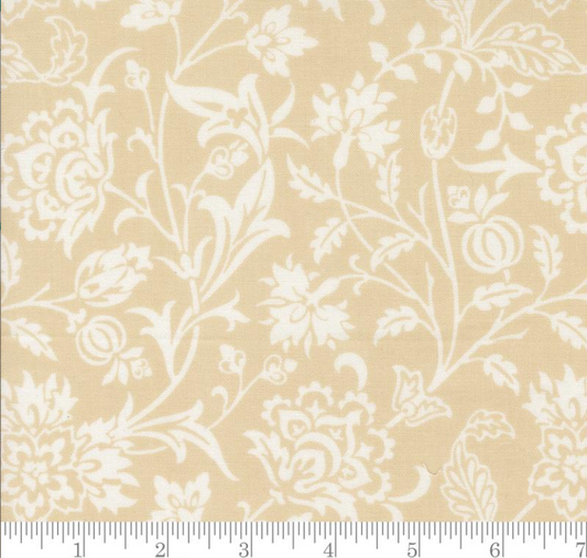 Roman Shade - Made with "Harvest Floral Florals - Smoke" fabric