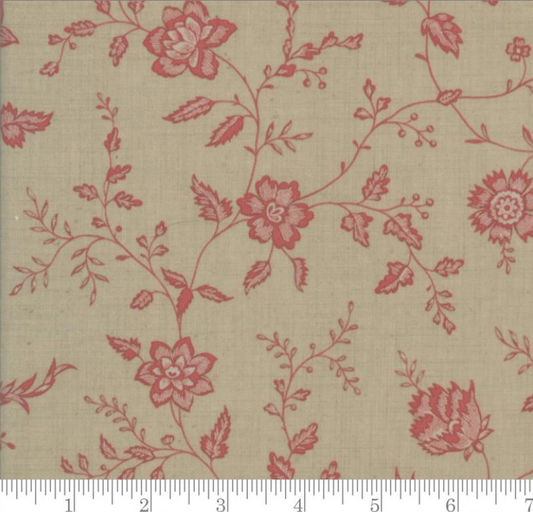Tie-Up Shade "Rouenneries Trois - Etonnante Florals Toile Roche"