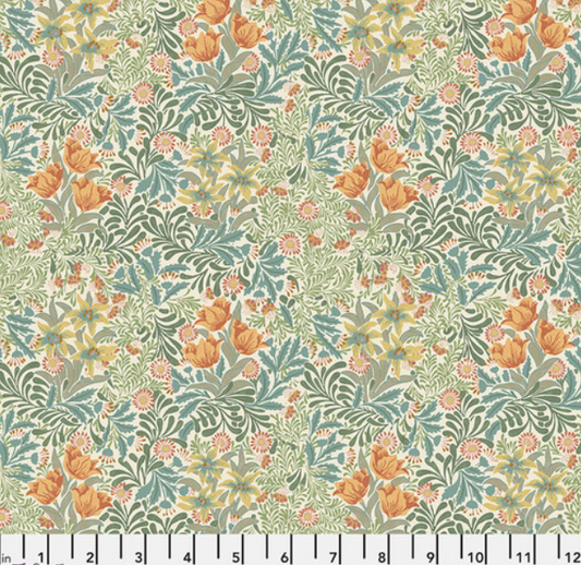 Faux Roman Shade Valance "Emery Walker's House - Bower - Herball"