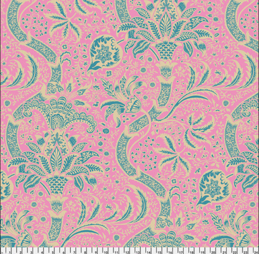 Faux Roman Shade Valance "Indian - Opera - Kaffe x Morris & Co."