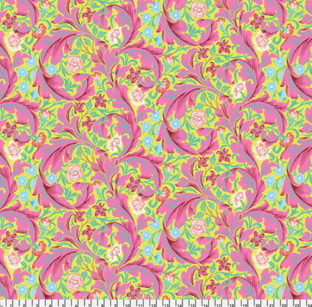 Tie-Up Shade "Leicester - Fuchsia - Kaffe x Morris & Co."