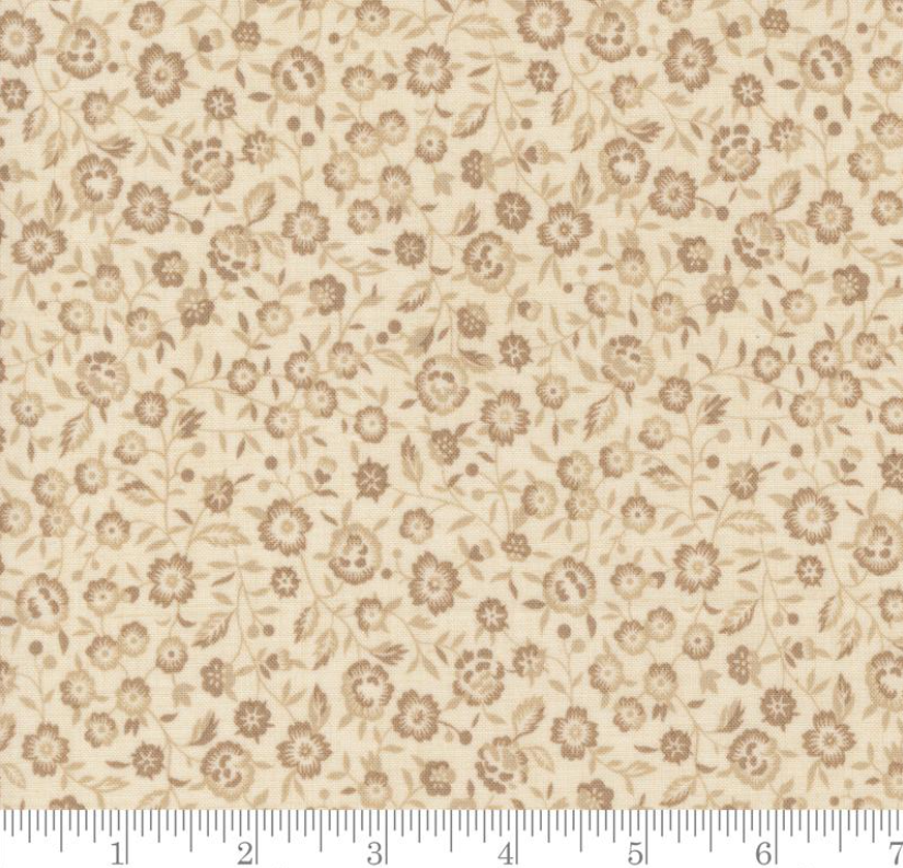 Tie-Up Shade "Renoncule Florals - Sacre Bleu - Pearl"