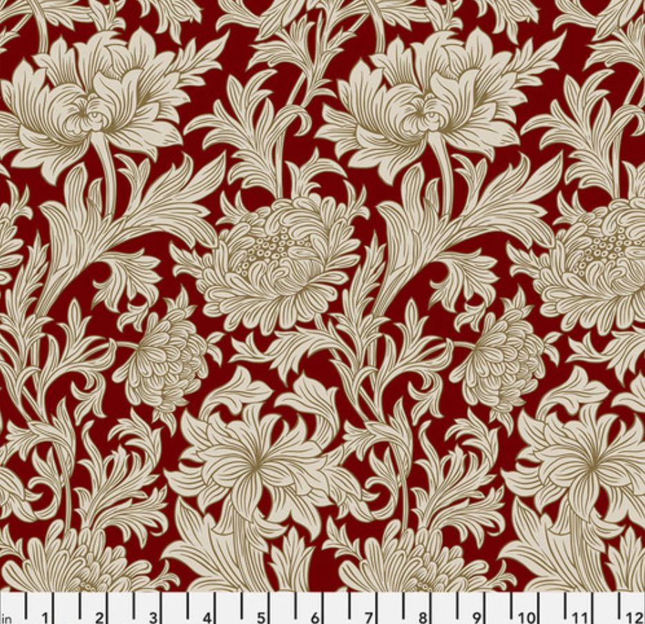 William Morris Oxford Holdiay Collection - Jelly-Roll Rug - One of a Kind - Made to Order