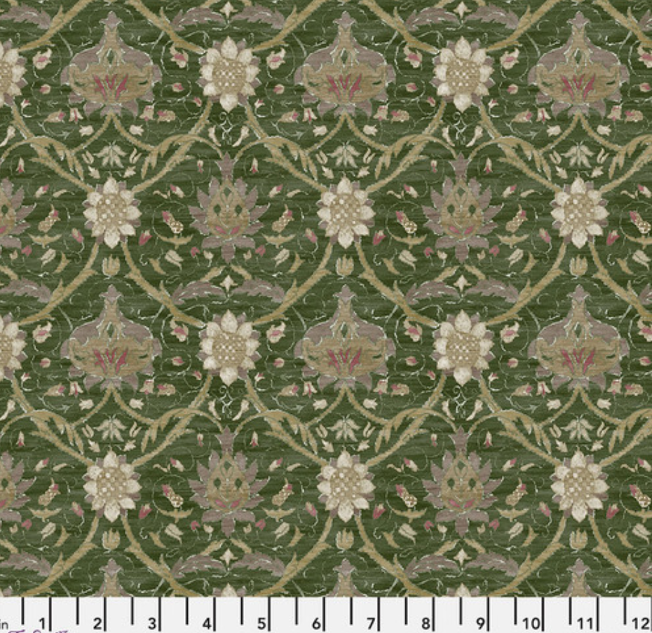 William Morris Oxford Holdiay Collection - Jelly-Roll Rug - One of a Kind - Made to Order