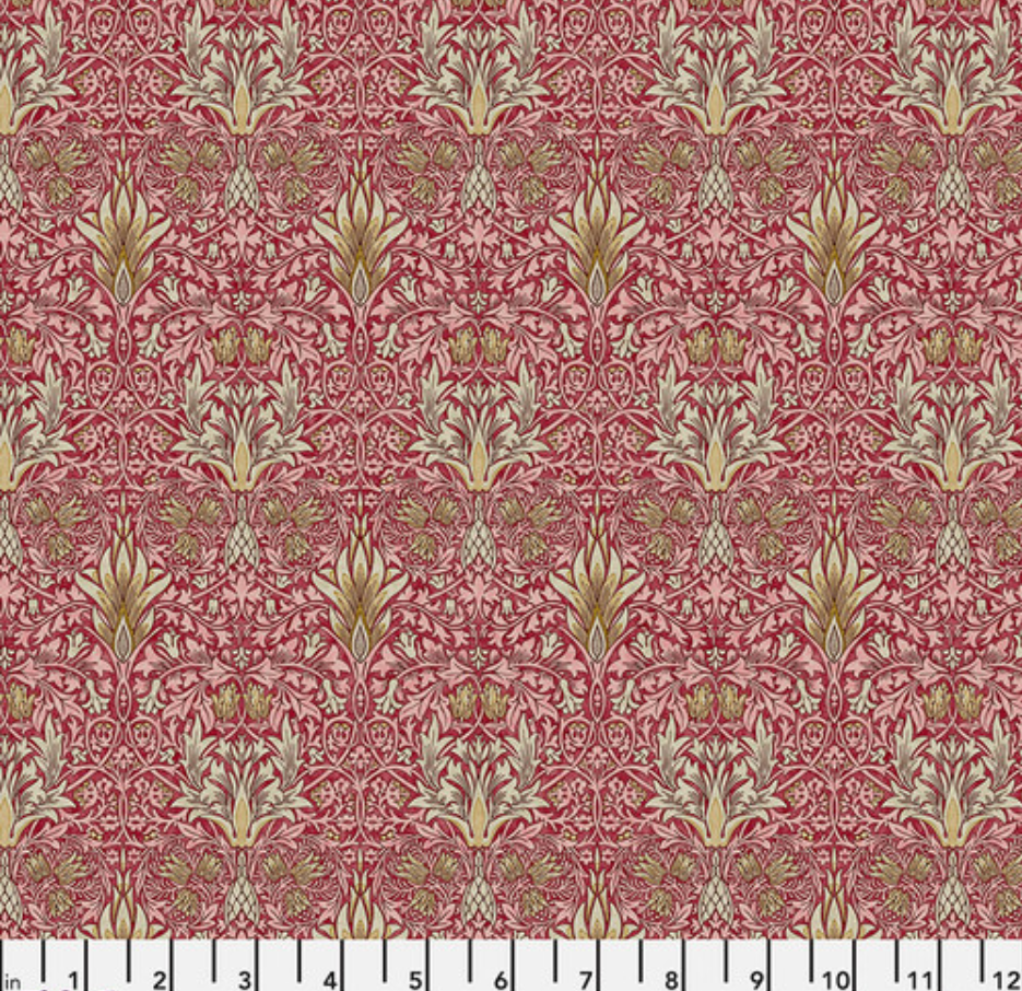 William Morris Oxford Holdiay Collection - Jelly-Roll Rug - One of a Kind - Made to Order