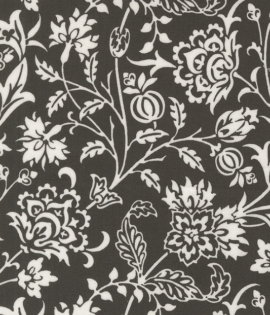 Roman Shade - Made with "Harvest Floral Florals - Midnight" fabric