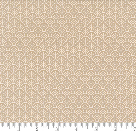 One Curtain Panel - "Scallops Blenders - Thunder"