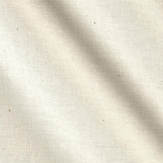 One (1) Curtain Panel - 115" Wide - Natural or White Muslin - Custom Made To Order - Light-Filtering, Semi-Sheer, Simple Weave, Handmade