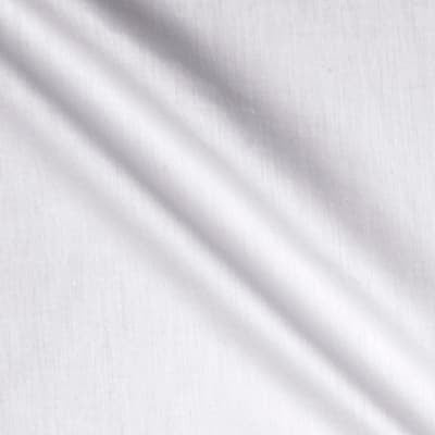 One (1) Curtain Panel - 105" Wide - Natural and White Muslin - Custom Made To Order - Drapery Panel Home Design Light Filtering Semi-Sheer