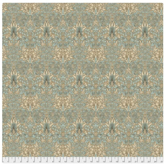One Holiday Tree Skirt "Aqua Snakehead" Home Decor. William Morris Christmas Tree Decor