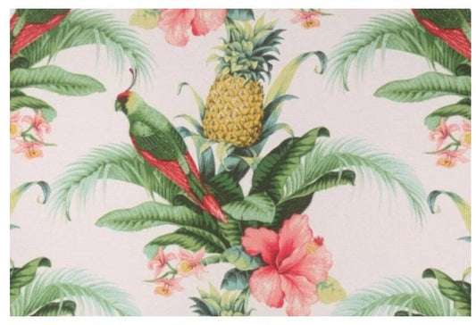 One (1) Curtain Panel "Tommy Bahama Indoor/Outdoor Beach Bounty Lush Green" Drapery. Custom made to order quality drapes Weather Resistant