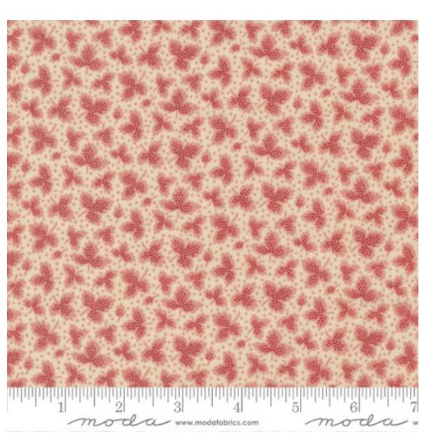 One Holiday Tree Skirt "Chateau De Chantilly Cloute Blenders Leaf Pearl" By Moda Fabrics. Handmade Christmas Tree Skirt.