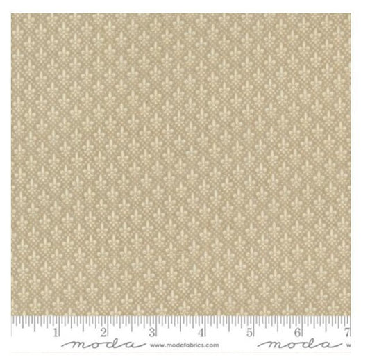 One Curtain Panel "Chateau De Chantilly Conde Blenders Fleur De Lis Roche" By Moda Fabrics. French General. Handmade