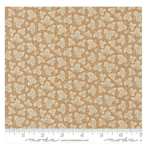 One Holiday Tree Skirt "Chateau De Chantilly Cloute Blenders Leaf Tea" By Moda Fabrics. Handmade Christmas Tree Skirt.